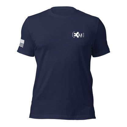 White Logo Unisex t-shirt